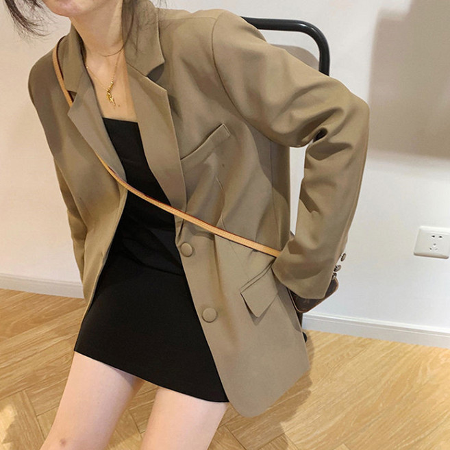 Goodif 女款可愛修身日常西裝外套