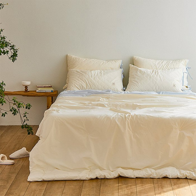 울렌 수딩솝 고밀도 순면 호주산 양모 차렵이불