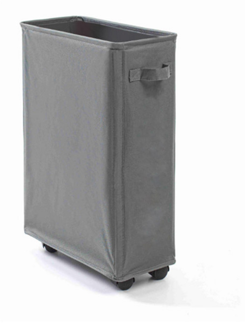 마켓플랜 틈새 이동식 슬림 바구니, 그레이