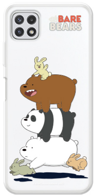코쿼드 위 베어 베어스 해피 클리어 휴대폰 케이스