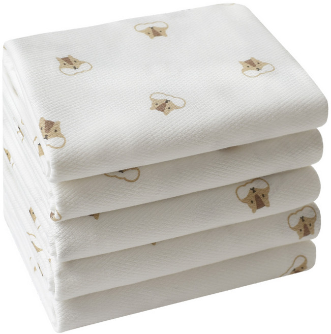 베이비앤아이 소프트 사각 천 기저귀, 라미, 5개