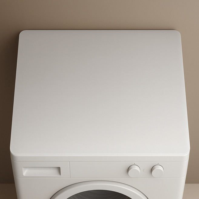 집사람 실리콘 건조기 수납받침 커버, 반투명