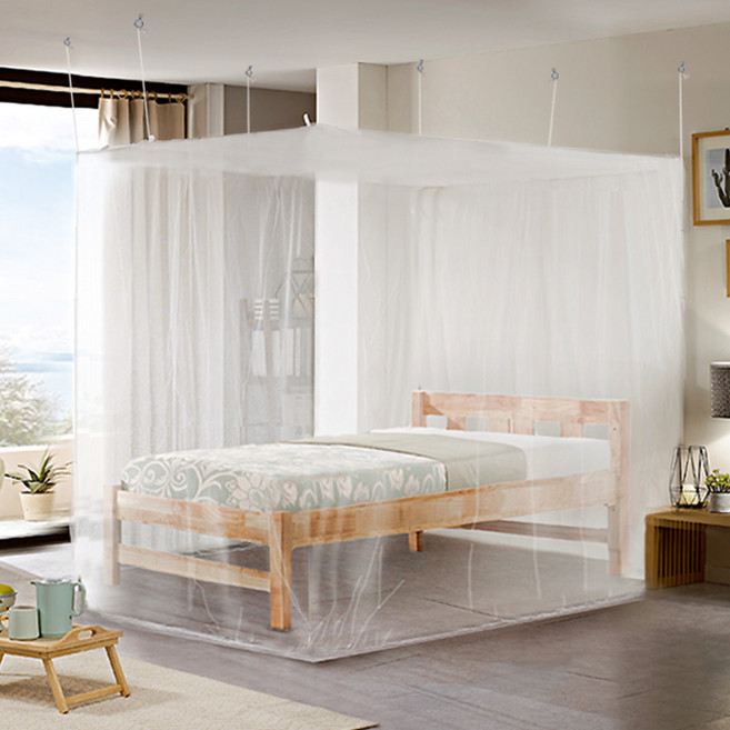 알뜨리 캐노피 사각 모기장 단품, 화이트