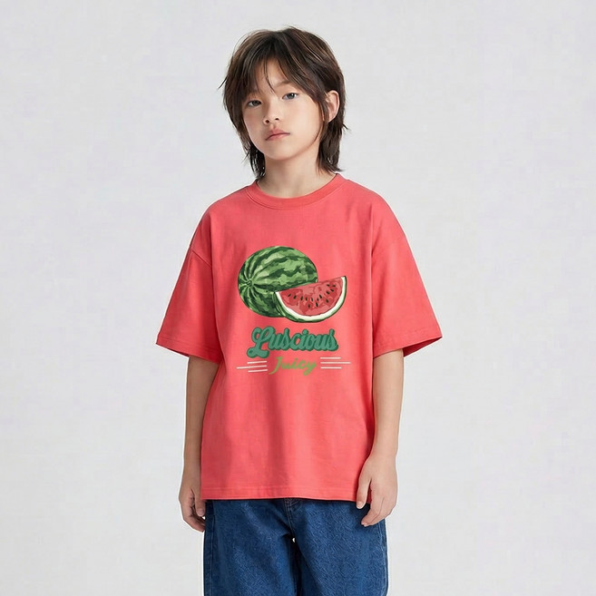 골든래빗 야채 반팔 티셔츠