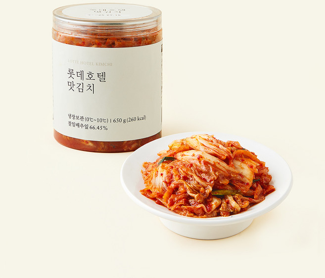 롯데호텔 맛김치, 650g, 1개