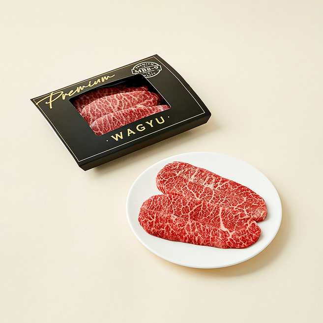 호주산 와규 MB 8~9 부채살 구이용 (냉장), 200g, 1개