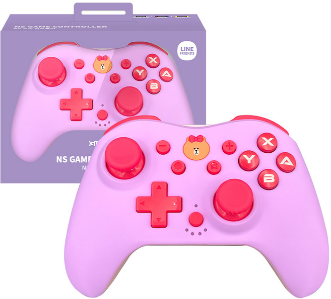 겜맥 닌텐도스위치 게임 컨트롤러 초코, 1개, 혼합색상