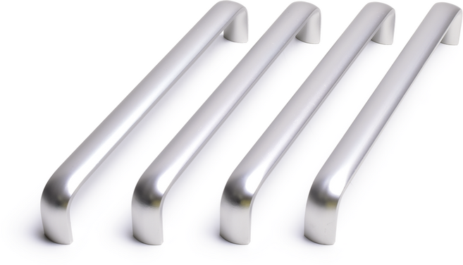 손잡이세상 모닝 가구손잡이 P192 실버, 4개