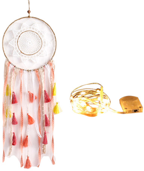 보헤미안 드림캐쳐 LED형, 혼합색상