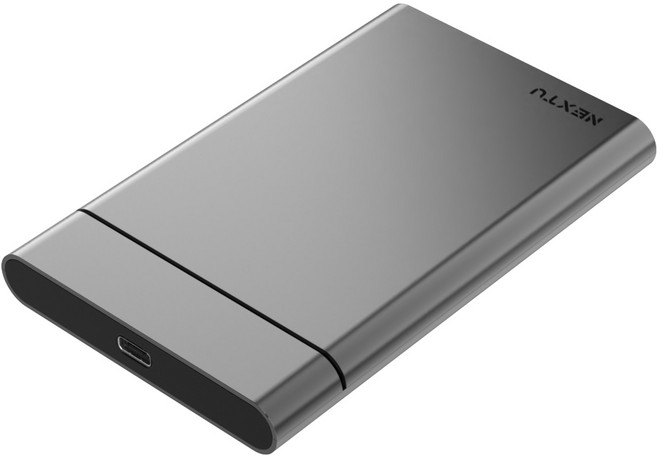 넥스트유 USB C타입 A타입 겸용 외장 하드케이스 6.35cm, 725U3, 1개