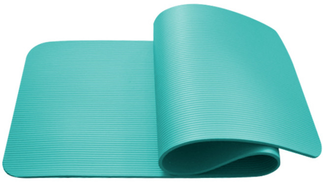 NBR 두꺼운 요가매트, 아쿠아블루