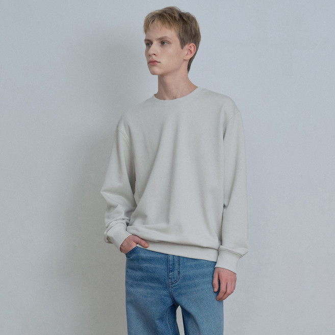 마인드브릿지 남성용 스웨트 오버핏 맨투맨 M1TS0121