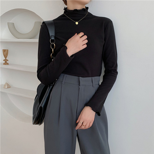 어썸풀 여성용 메리톤 면 목폴라