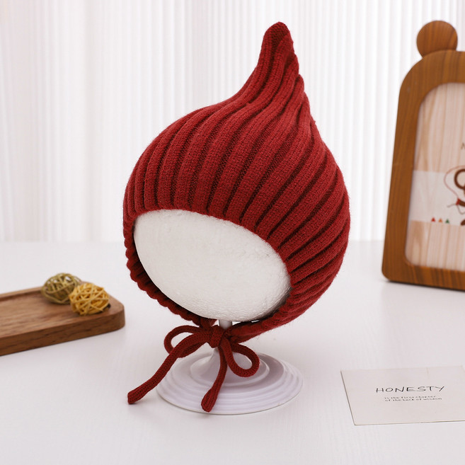 우주아이 유아용 모노엘 요정니트 모자