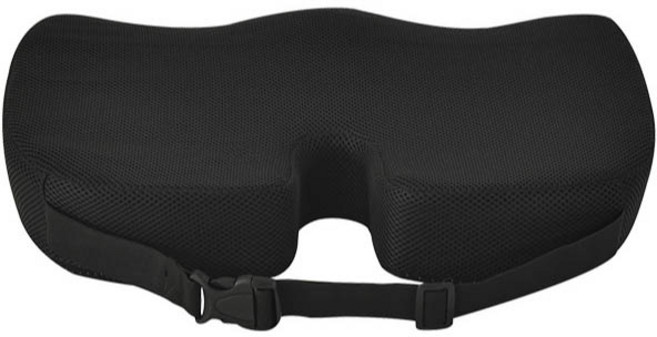 힙앤바디 의자방석 쿠션, 블랙