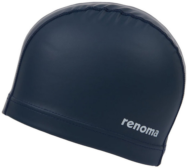 Renoma 基本款 PU 泳帽 RO-RC2C500, 海軍藍, 1個