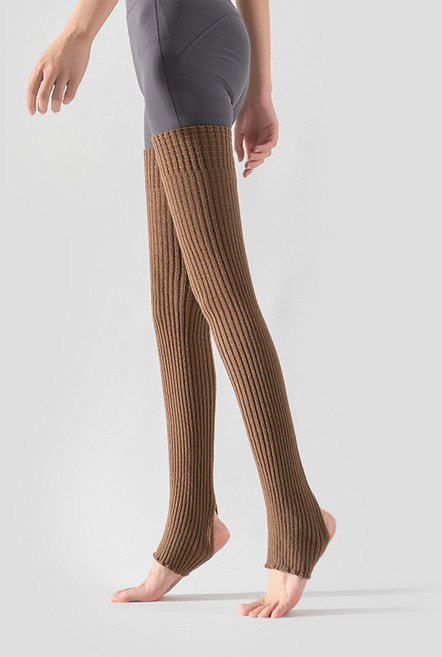 비스타 발레 필라테스 무용 레그워머, 커피