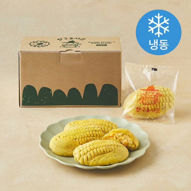 양구농사꾼 옥수수빵 (냉동), 100g, 1개, 5개입