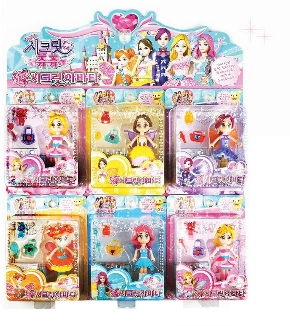 Secret Jouju 可愛秘密化身6件組, 1套