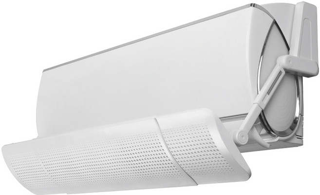 윈드비 벽걸이 에어컨 무풍 바람막이 간편걸이식, windB-002, 1개