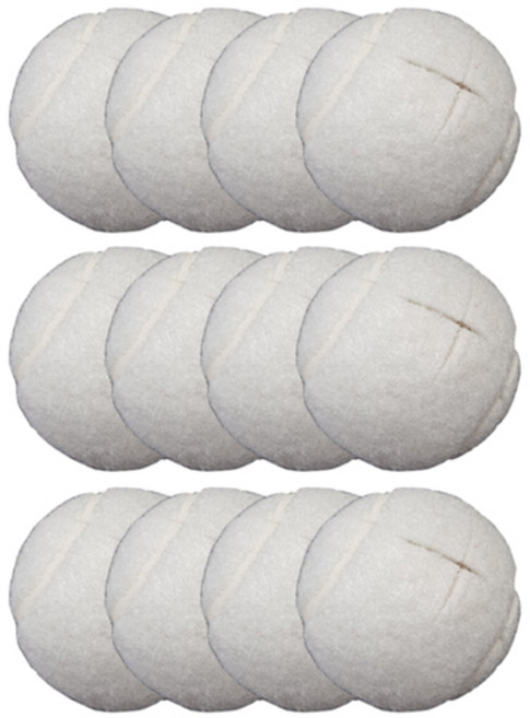 키에코베 테니스공 의자발 커버, 화이트, 12개