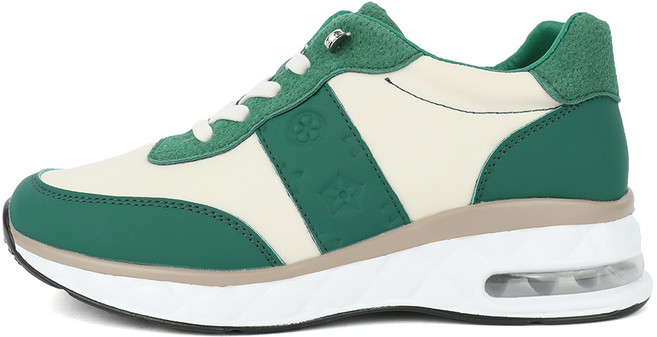 제이슈 가죽 러뮤 에어 스니커즈 4cm