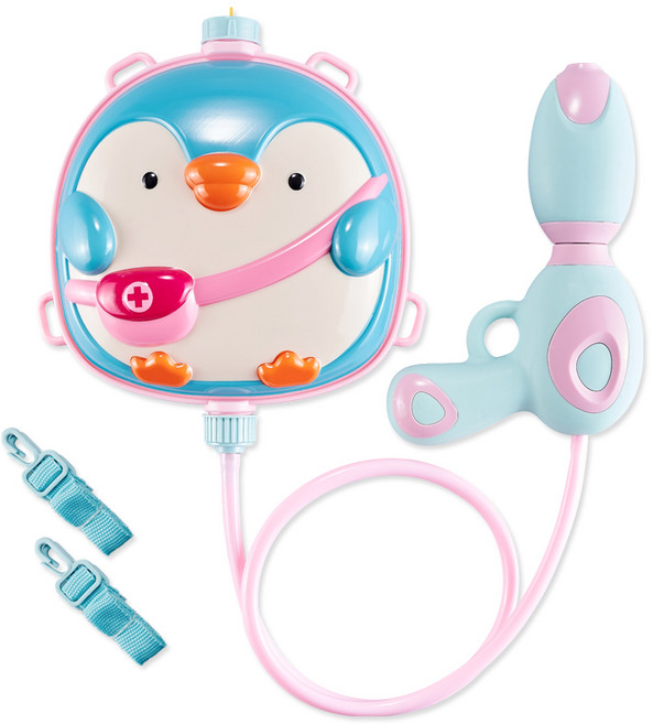 파파토이 애니멀배낭 물총 소형, 아기펭순이, 1개