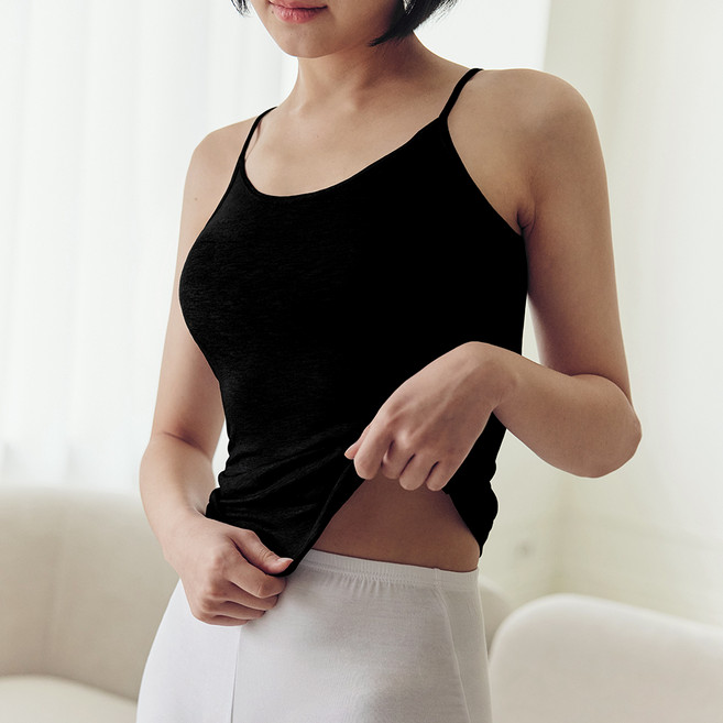 마른파이브 리치모달 캐미솔 민소매 끈 나시 3p