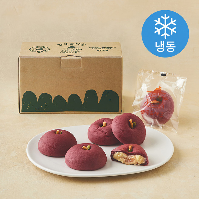 양구농사꾼 사과빵 (냉동), 100g, 1개, 5개입