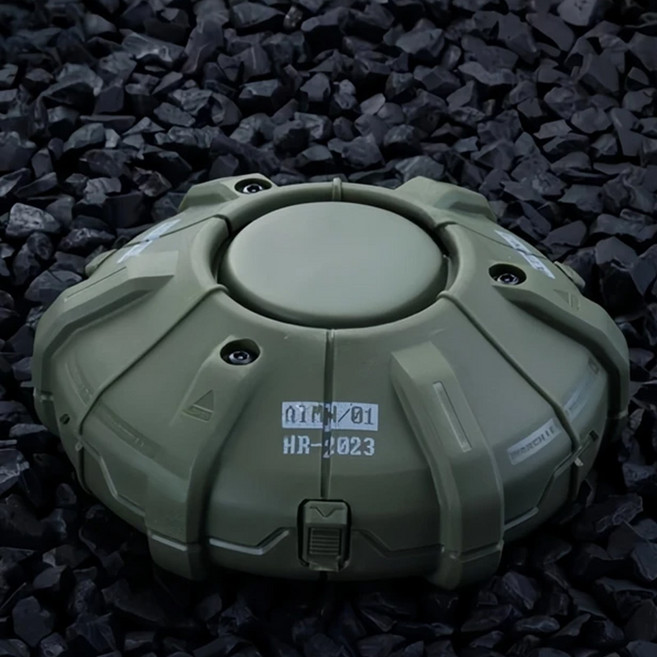 캠핑 전술 모기향 케이스 홀더, 카키, 1단, 1개