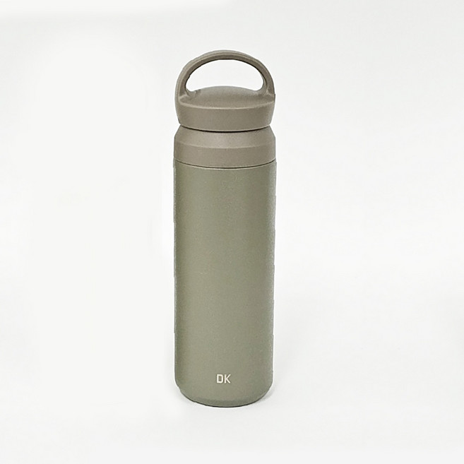 파미레 스텐 보온 보냉 데일리 텀블러 DK102, 카키그레이, 480ml, 1개