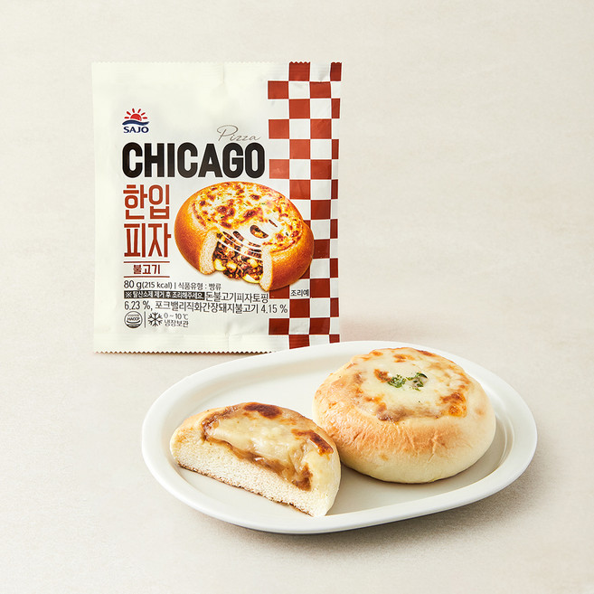 사조 한입 피자 불고기, 80g, 1개, 1개입