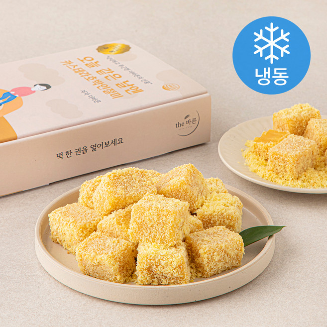더바른 카스테라 호박 인절미 (냉동), 1kg, 1개입, 1개