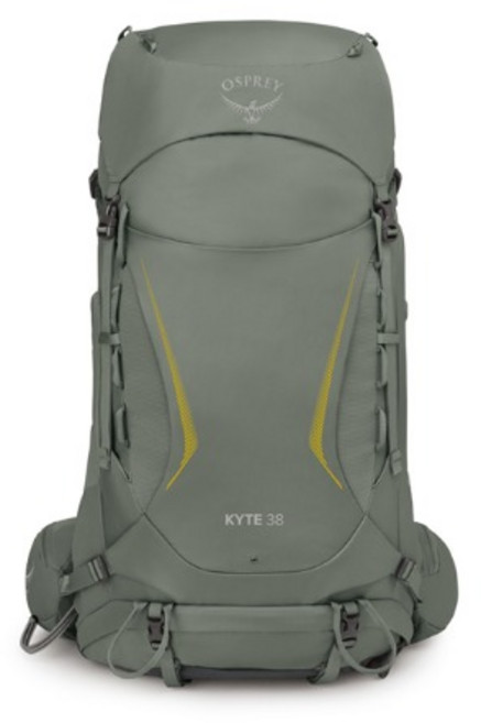 오스프리 카이트 38 배낭 방수커버 포함 여성용, RockyBrookGrenGD
