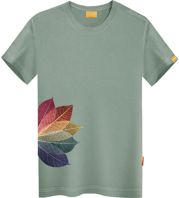 엘라모 리프 통기성 반팔 티셔츠