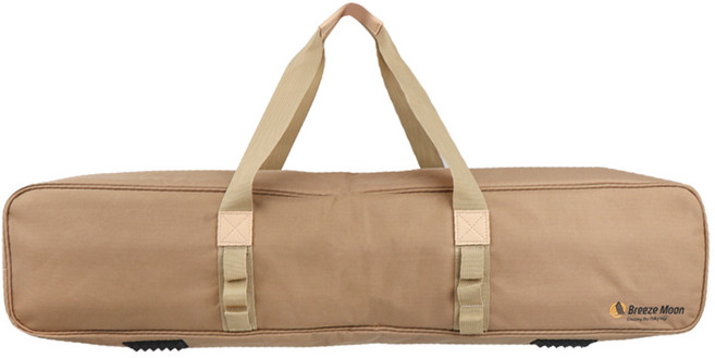 브리즈문 슬라이드 폴대 가방 타프 수납 케이스 파우치, 탄 베이지, 1단, 1개