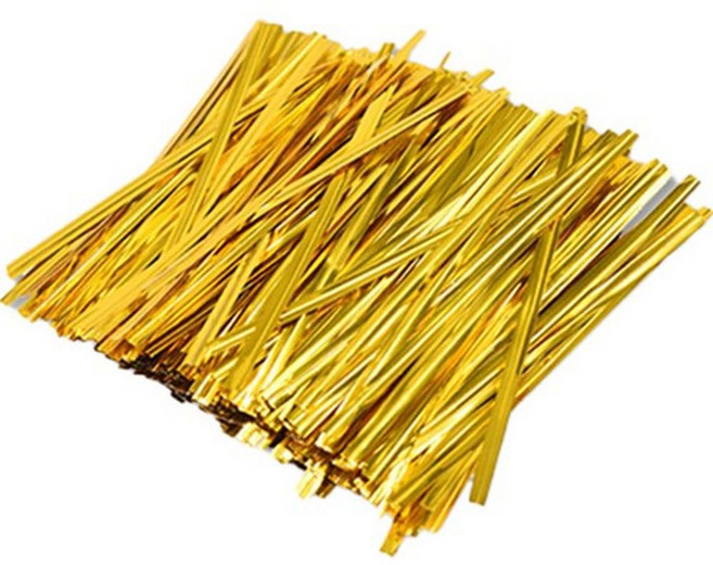 彩色包裝束帶, 金黃色, 800個