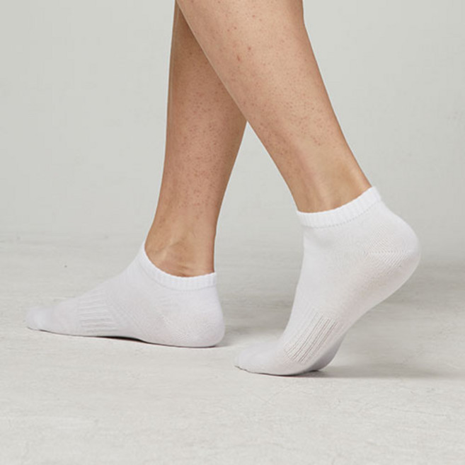 스위스밀리터리 남성용 데일리 스포츠 스니커즈 양말 8켤레, 화이트, 1세트