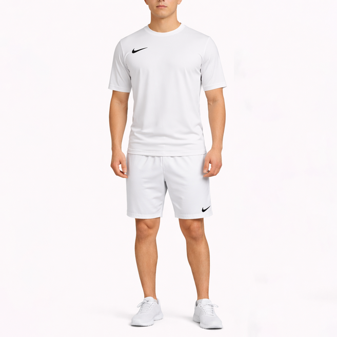나이키 남성용 스우시 반팔 티 + 트레이닝 반바지 세트
