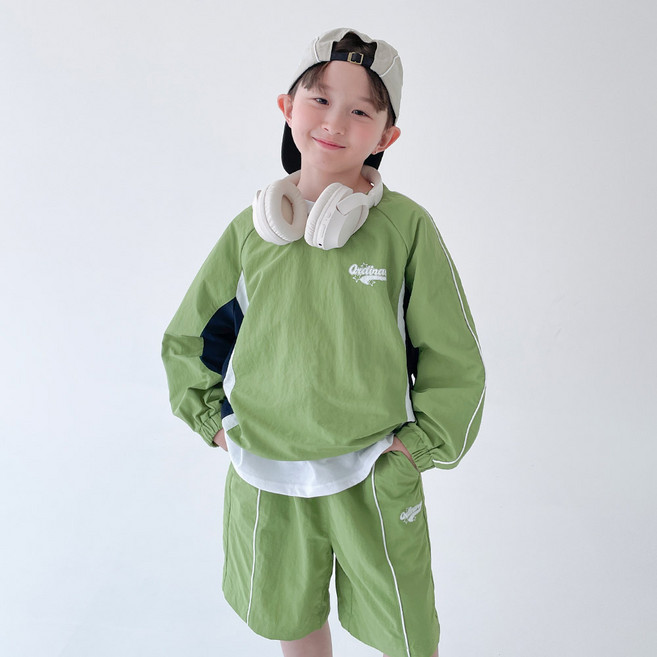 베리클로젯 주니어 남아용 오디너리 브이넥 상하의 세트