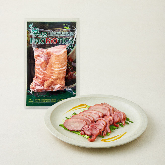 퀸덕 유산균 프로바이오틱스 오리훈제, 1개, 400g