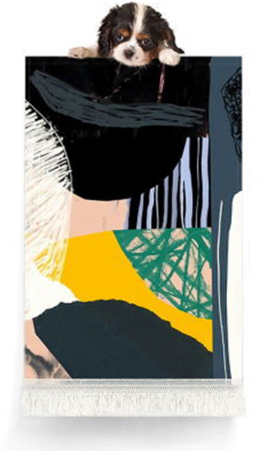 더플로우컴퍼니 북유럽 유니크한 태피스트리 겸용 다용도 도어 커튼