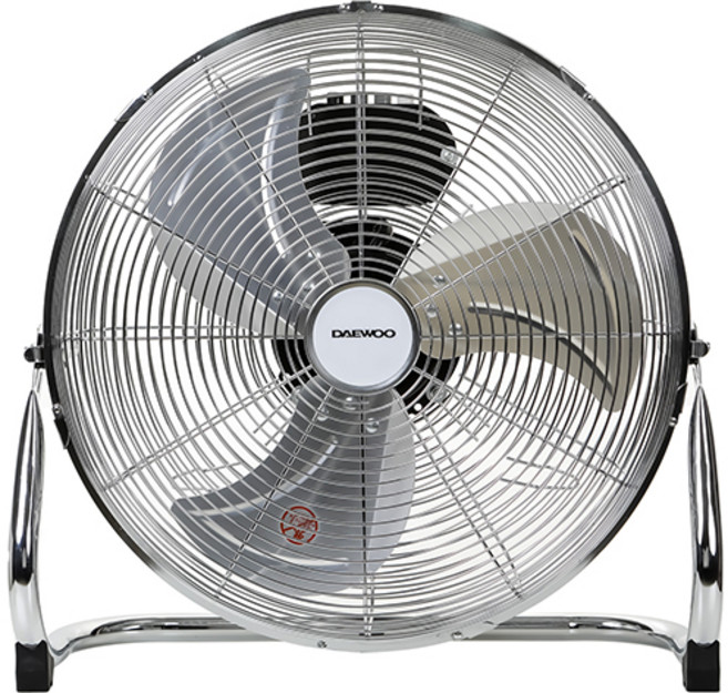 대우 3단 대형 메탈크롬 공업 업소용 선풍기 40cm, DEF-AF1600N, 크롬 실버