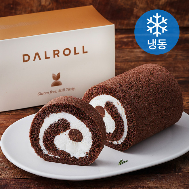 달롤 가나슈 달미롤 케이크 홀 (냉동), 300g, 1개