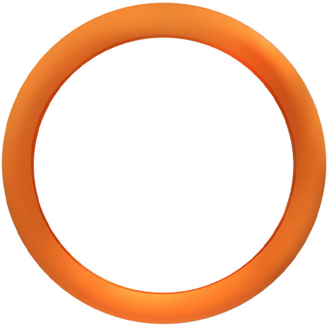 자동차 공용 핸들커버 실리콘, 오렌지