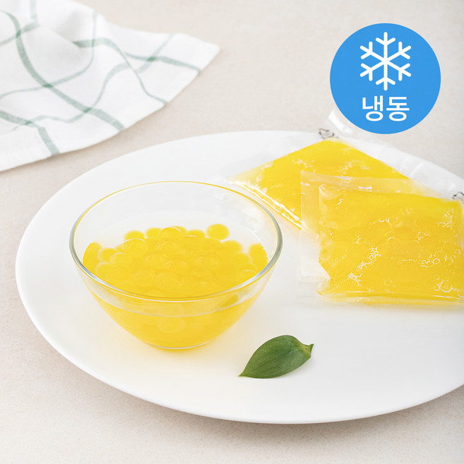 버블펄스 망고 타피오카 펄 (냉동), 60g, 25개