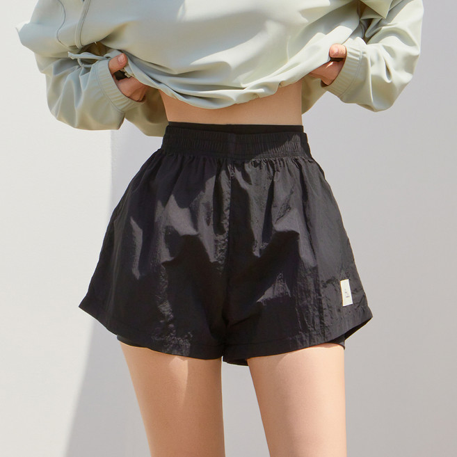 비키니밴더 여성용 포니 밴딩 보드숏