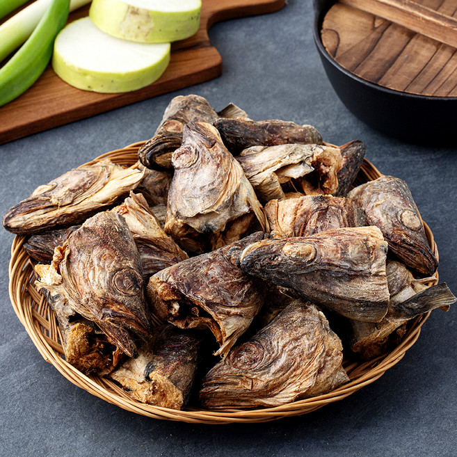 건조명태머리, 1개, 1kg