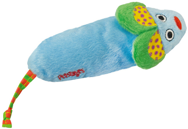 Petstages 魔力薯鼠 貓玩具, 藍色, 1入