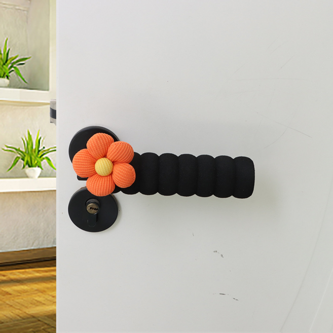 캐시리치 플라워 도어핸들 충격방지 문콕방지 방문손잡이커버, 타입 10